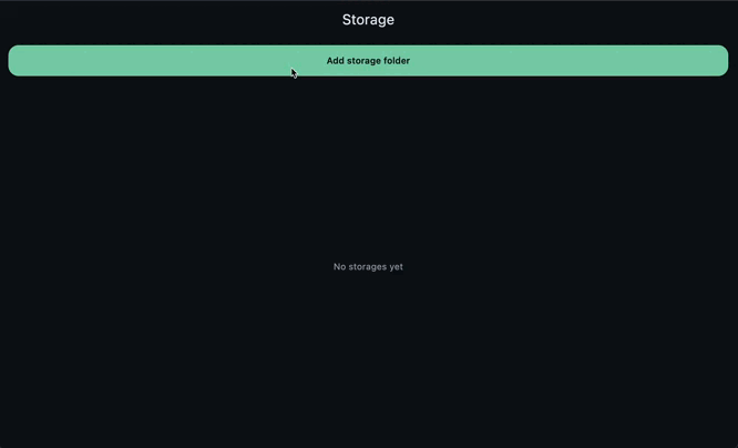 GIF placeholder: демонстрация local-library